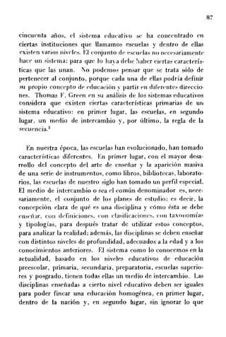 Sistema Educativo Ensayo