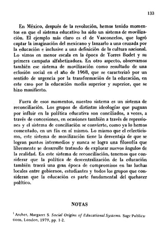 Sistema Educativo Ensayo