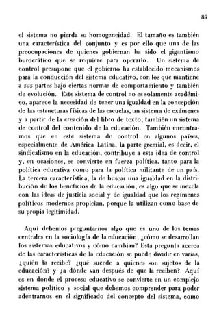 Sistema Educativo Ensayo