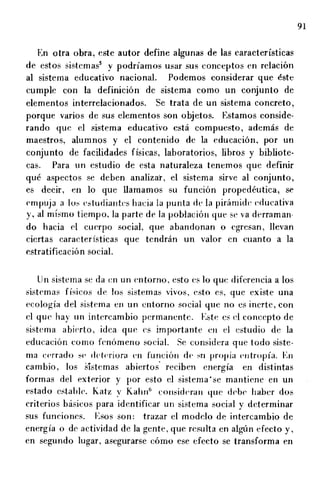 Sistema Educativo Ensayo