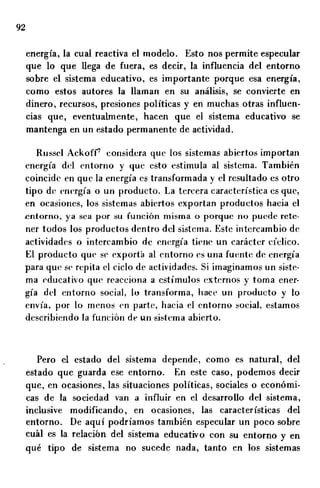 Sistema Educativo Ensayo