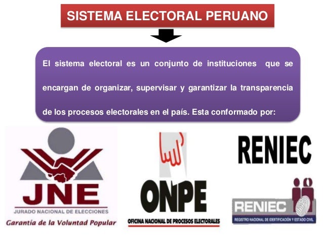 Sistema electoral peruano