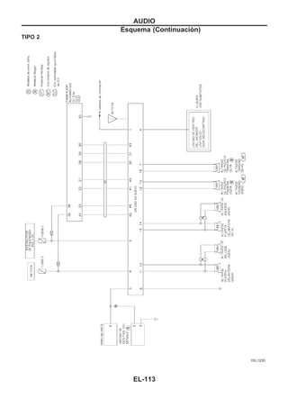 TIPO 2
YEL123D
AUDIO
Esquema (Continuacio´n)
EL-113
 