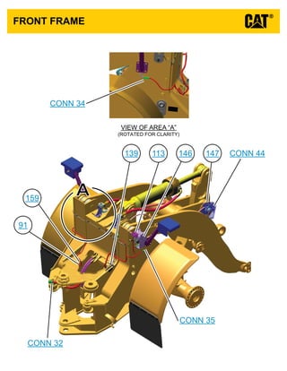 FRONT FRAME
A
VIEW OF AREA “A”
(ROTATED FOR CLARITY)
91
113139 146 147
159
CONN 32
CONN 34
CONN 35
CONN 44
VIEW ALL CALLOUTS
 
