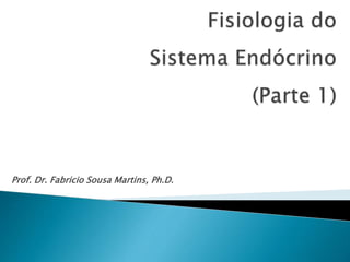 Prof. Dr. Fabricio Sousa Martins, Ph.D.
 