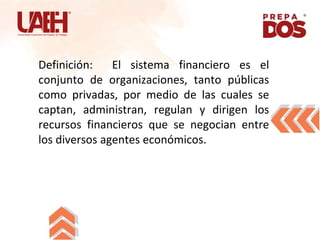 MERCADOS FINANCIEROS
Mercado de capitales: originado en la oferta y
demanda de fondos para ser utilizados a largo plazo,
...