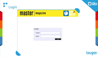 FORSALES
Taugor GED ForSales
Conheça nossa solução de Cadastro de Clientes Off-line
FOR
SALESPOWERED BY TAUGOR GED
 