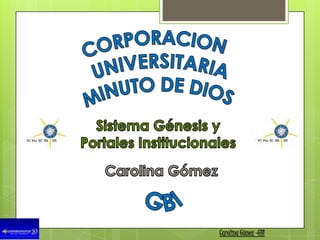 Carolina Gómez –GBI
 