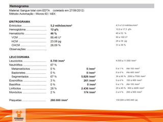 SISTEMA HEMATOLÓGICO
 