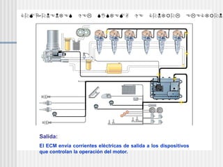MÓDULO DE CONTROL ELECTRÓNICO (ECM)
El ECM provee de características tales como:
 Autoridad total del control electrónico...