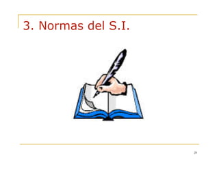29
3. Normas del S.I.
 