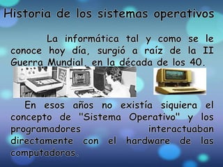 Sistemas operativos