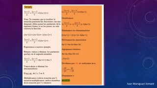 Ivan Maniguari lomant
 