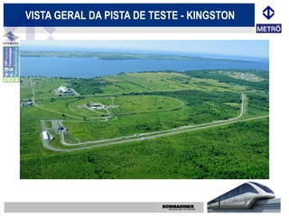 VISTA GERAL DA PISTA DE TESTE - KINGSTON
 