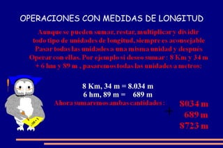 VAMOS A PRACTICAR   km hm dam m dm cm mm 46,2m 4 6 2 8,35 hm 36,21 dm 0,35 km 0,41 dam 450 mm 462 dm .....m . ....cm ....hm ....m .....dm Copia y completa en tu cuaderno. 