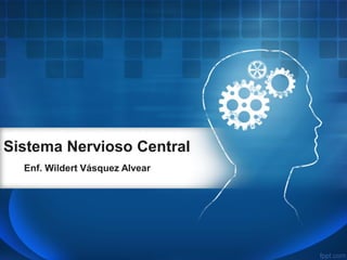 Sistema Nervioso Central
Enf. Wildert Vásquez Alvear
 
