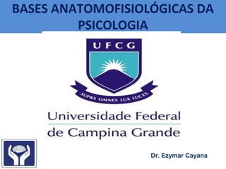 BASES ANATOMOFISIOLÓGICAS DA
PSICOLOGIA
Dr. Ezymar Cayana
 