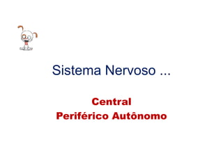 Sistema Nervoso ... Central Periférico Autônomo 