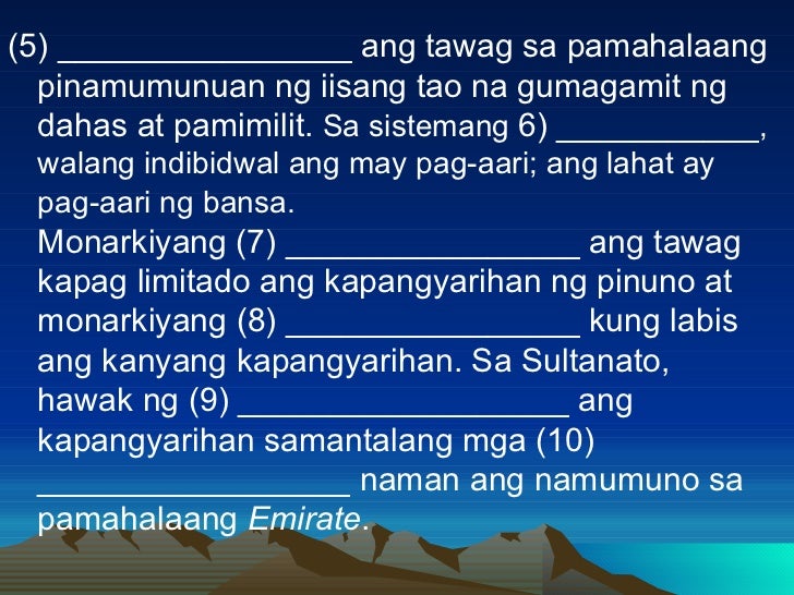 Sistemang Pulitikal Sa Asya