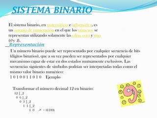 Sistema Numeracion