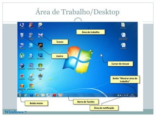Área de Trabalho/Desktop
Windows 7
 