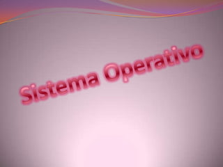 Sistema Operativo 