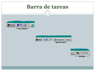 Barra de tareas