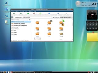 LINUX
 Linux es un sistema operativo, compatible
 Unix. Dos características muy peculiares lo
 diferencian del resto de sistemas que podemos
 encontrar en el mercado, la primera, es que es
 libre, esto significa que no tenemos que pagar
 ningún tipo de licencia a ninguna casa
 desarrolladora de software por el uso del
 mismo, la segunda, es que el sistema viene
 acompañado del código fuente.
 