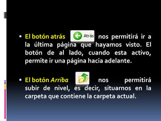 ACCESO DIRECTO.

 Icono que permite abrir y representar a
 archivos, carpetas o programas. así podrás
 ejecutar aplicaciones desde el escritorio. sólo
 es un vínculo hacia la aplicación real o archivo
 al que representa, de modo que puedes crear
 todos los que desees sin tener que duplicar
 tus archivos y así ahorrar espacio en el disco
 duro. poseen un pequeña fecha situada en la
 esquina inferior izquierda.
 
