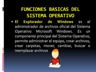 LA BARRA ESTÁNDAR

 Contiene botones para las operaciones más
 utilizadas, de esta forma nos agiliza las
 operaciones.
 