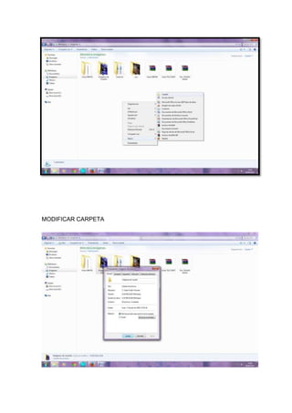 MODIFICAR CARPETA
 