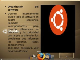Ubuntu Multiverse Sistema operativo linux ubuntu | PPTX