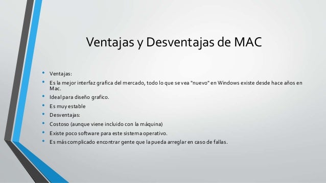 Sistema operativo mac