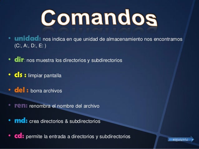 Sistema operativo ms dos