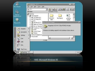 1995: Microsoft Windows 95