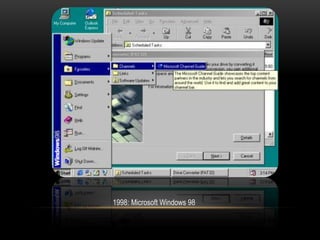 1998: Microsoft Windows 98