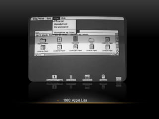 1983: Apple Lisa