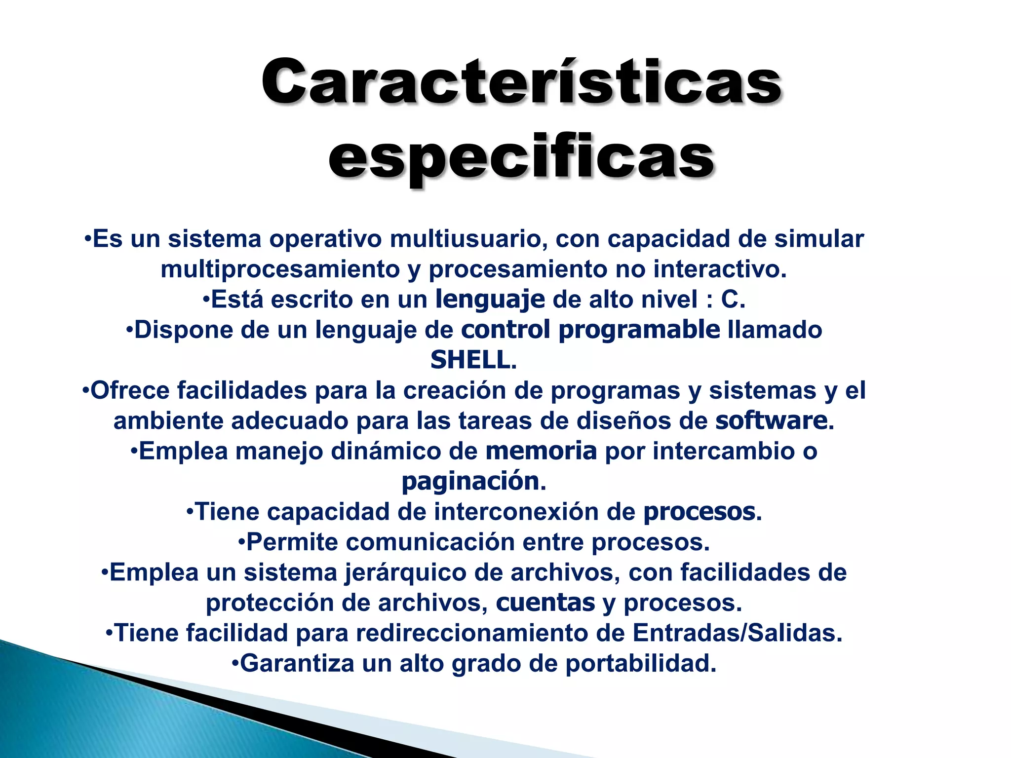 El sistema operativo UNIX era, en 1981, un sistema de comando por línea, con varias opciones de sintaxis. 