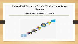 Universidad Educativa Privada Técnico Humanístico
Ebenezer
SISTEMA OPERATIVO: WINDOWS
 