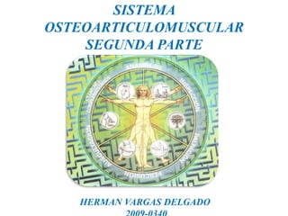SISTEMA OSTEOARTICULOMUSCULARSEGUNDA PARTE HERMAN VARGAS DELGADO  2009-0340 