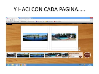 Y HACI CON CADA PAGINA….. 
 