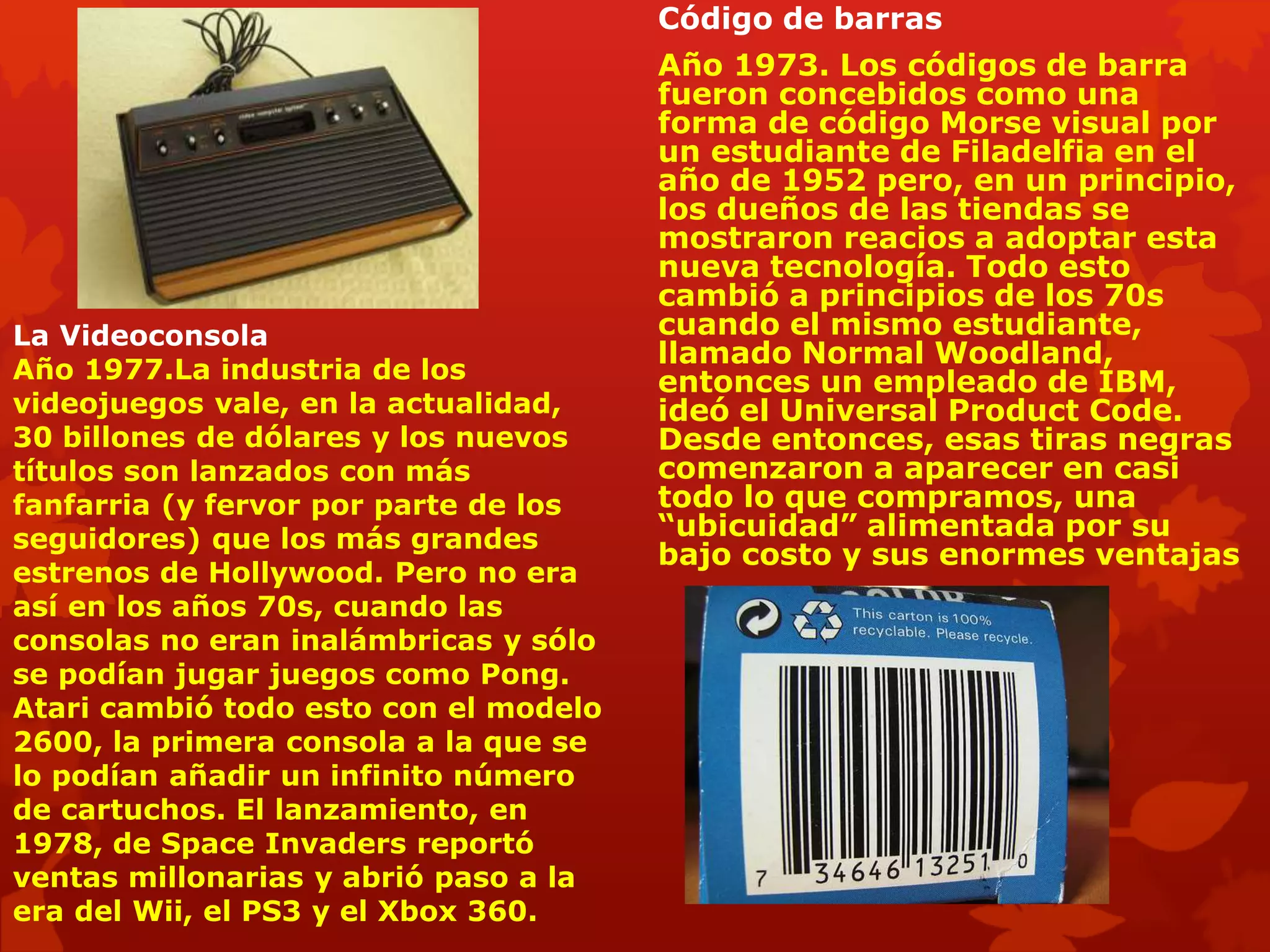 LOS 50 INVENTOS MAS IMPORTANTES DEL MUNDO | PPT