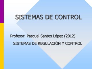 Sistemas control