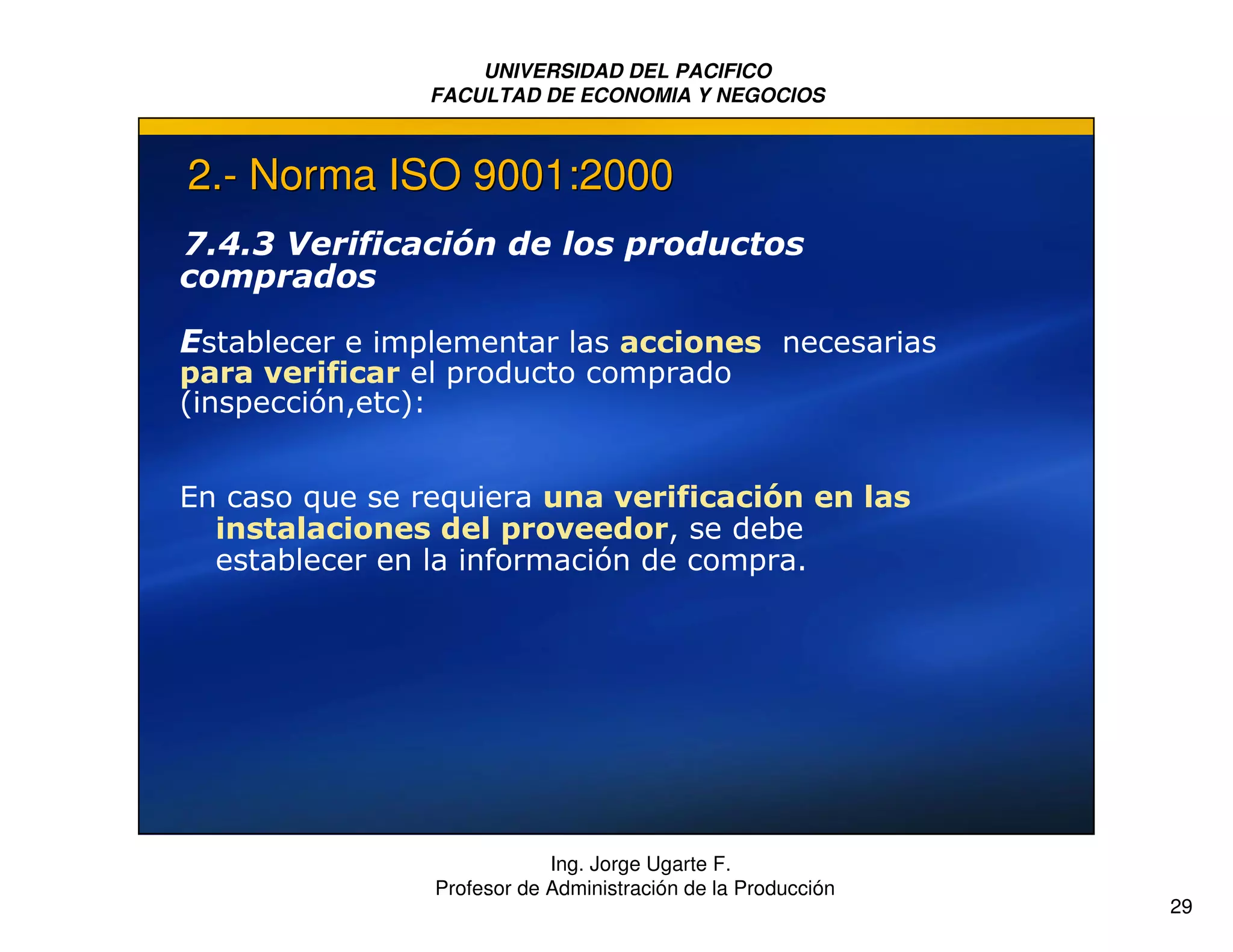 Sistemas De Gestión De Calidad Iso 9001 2000. | PPT