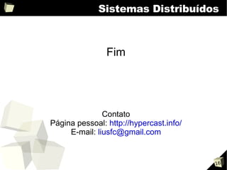 Sistemas Distribuídos: RMI, CORBA e SOA