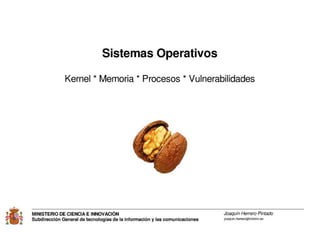 Breve historia y conceptos del Kernel