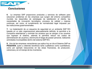 Introducción Sistemas SAP R/3