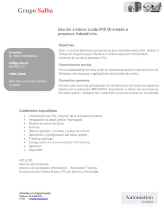 Curso de Sistema scada ifix | PDF