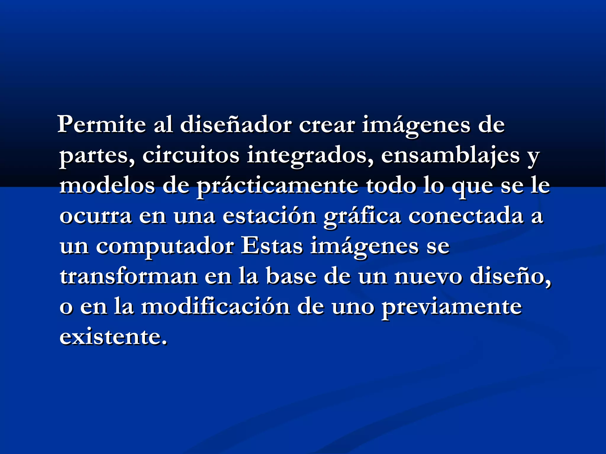 Sistemas cad cam cae capp | PPT | 3-D Graphics | Computer Software and ...