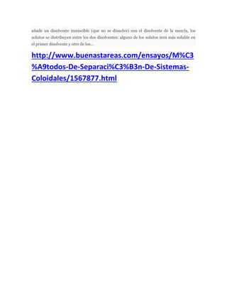 Sistemascoloidales. | DOCX